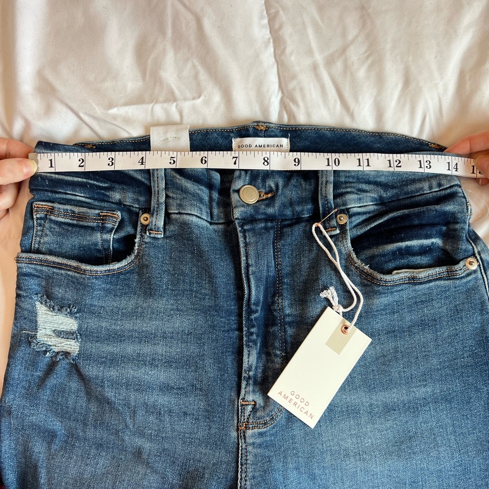 NWT Good American - Good Waist Skinny Jeans - Picture 12 of 12